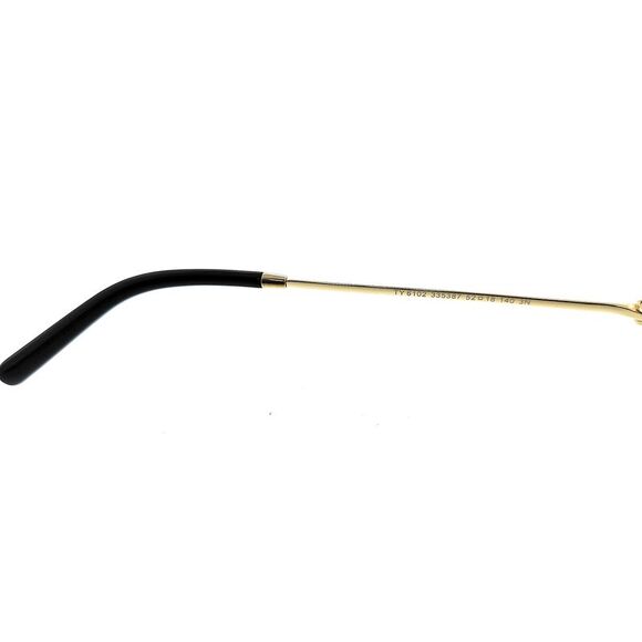 Tory Burch  0TY6102 335387 Full Rim Gold/Dark Grey Irregular Square Sunglasses